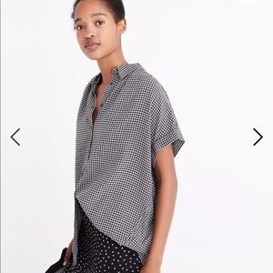 Madewell Central Shirt in Haden Plaid - S